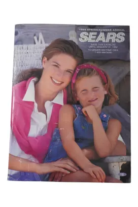 5ses51103 Sears Vintage 1993 Spring/summer Annual Catalog Magazine Home Fashion