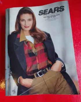 D0722000 Sears Vintage Catalog Fall And Winter 1992-1993 Fashion Decor Nintendo Electonics