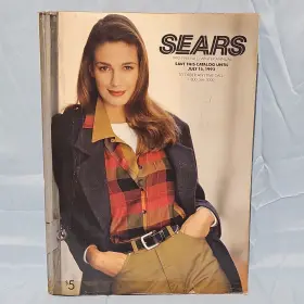M33102 Sears 1992-1993 Fall/winter Annual Illustrated Catalog Booklet Clothing Home