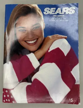 M54101 Sears 1992 Annual Catalog Featuring Many Toys Clothing Bedding Other Items