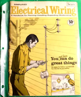 Rf34-9582 Sears Simplified Electrical Wiring Handbook 1969 56 Pages Foldout