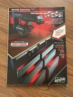 Specialog1986 Sears Specialog1986/87 Craftsman Power And Hand Tool Catalog 180-page