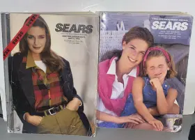 Winter-1993 Sears Lot Of 2 Vintage Catalogs 1992/93 Fall/winter-1993 Spring/summer