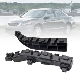 71193-ta0-a00 Secosautoparts 1 Pair Front Bumper Mounting Support Bracket Black