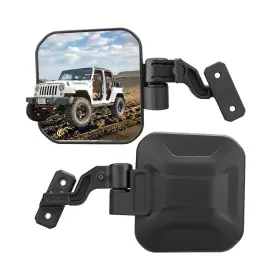 Mr203b Shejisi Wrangler Mirrors Doors Off Compatible With Jk Tj And Unlimited 1997-20