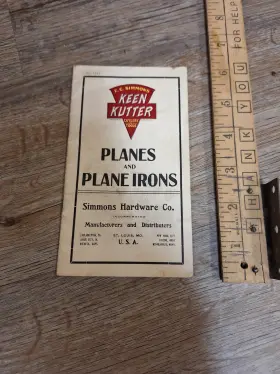 1548 Simmons Rare Keen Kutter Cutlery And Tools By E. C. Original Catalog Vintage