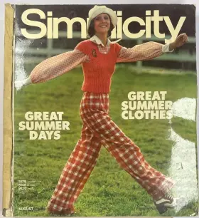 9044 Simplicity Vintage August 1972 Sewing Pattern Catalog Store Counter Book