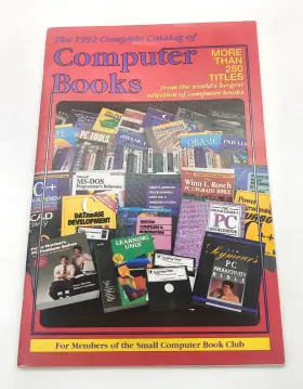 Ct-120 Small Computer Book Club Ct-120/y-792 Vintage The 1992 Complete Catalog Of Books