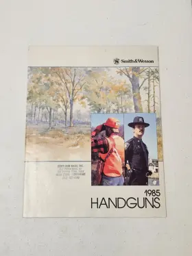 0985-hg-50m-nbf Smith & Wesson And 1985 Handguns Catalog Vintage Sales Information Shooting Sports