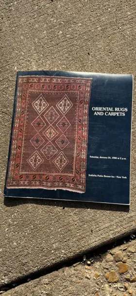4265 Sotheby Parke Bernet Oriental Rugs And Carpets 1980