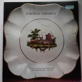 Europeanceramics1980 Sotheby Parke Bernet Auction Catalog European Ceramics 1980