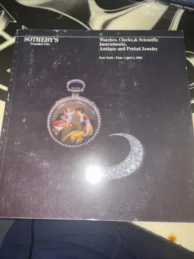 5192 Sotheby S Important Watches Clocks And Scientific Inst. New York June 4-5th 1981