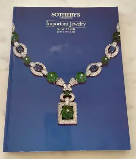 Sotheby S 5347-pearl Sothebys 1985 Important Jewelry Ny Francoise And Oscar De La Renta Warner Leroy