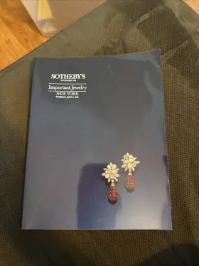 5869 Sotheby S Important Jewelry New York Auction Catalog June 1989