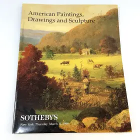 7273 Sotheby S American Paintings Drawings And Sculpture March 1999 Auction Catalog
