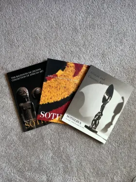 Catalogs-1999-2000 Sotheby S African And Oceanic Art Catalogs 3 -1999-2000