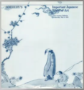 4599y Sothebys Auction Catalog May 1981 Important Japanese Works Of Art