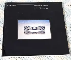 Sothebys #5092 19 October 1983 Auction Catalog Magnificent Jewelry Sale 5092