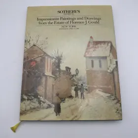 5307 Sothebys Sotheby S 1985 Florence J. Gould Catalogue Impressionist Paintings And Drawings