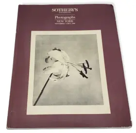 5766 Sothebys Auction Catalog Ny Photographs 11-1-88 And 11-2-88 #5766