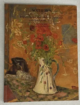 6094 Sothebys Sotheby S Impressionist And Modern Paintings Sculpture Part I Catalog 1990