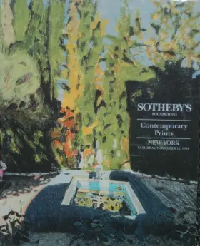 6623 Sothebys New York 12 Nov. 1994 Contemporary Prints Auction Sale