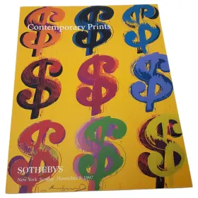 7043 Sothebys Auction Catalog Ny Contemporary Prints 11-9-97 #7043