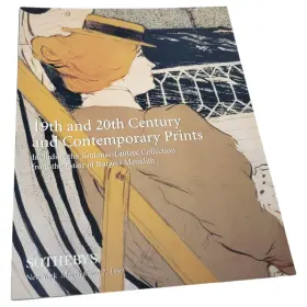 7097 Sothebys Auction Catalog Ny 19th And 20th Cent. Prints March 6 7 1998 #7097