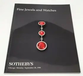 7173 Sothebys Auction Catalog Chicago Fine Jewels And Watches 9-28-98 #7173