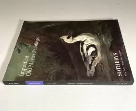 7313 Sothebys Sotheby S Important Old Master Paintings New York May 28 1999 Catalog #3
