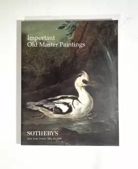 7313 Sothebys Sotheby S Important Old Master Paintings New York May 28 1999 Catalog