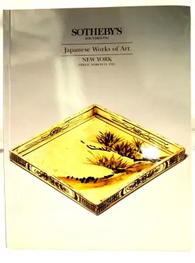 6680 Sothebys 7620 Japanese Works Of Art Auction Catalog #6680 March 1995 W Prices Paid