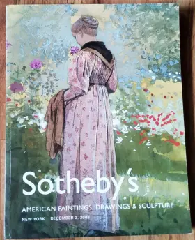 N07950 Sothebys American Paintings Drawings And Sculpture Dec 3 2003 Catalog