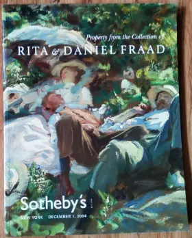 N08032 Sothebys Property The Collection Of Rita And Daniel Fraad Ny December 1 2004