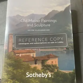 No8516 Sothebys January 2009 Old Master Paintings And Sculpture