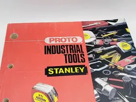 T-10226 Stanley Proto Vintage 1992 Industrial Tools Catalog #2