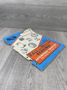 Go401 Star Graphics Systems Vintage 1939 Ball And Roller Bearings Catalog By Leterstone Sales Co Chicago #3