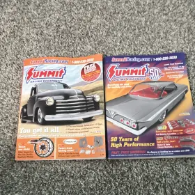 Summit Racing Equipment Es2007 2007 Fall Catalog Lot Of 2 Illustrated Booklets