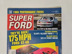 Gt-40 Super Ford Magazine October 1987 Big Block How To 523 Ci Street Motor #2