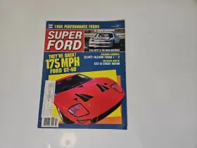 Gt-40 Super Ford Magazine October 1987 Big Block How To 523 Ci Street Motor