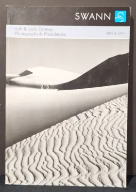 Swann 2274 Catalog April 2012 19th And 20th Century Photographs Photobooks Sale