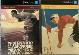 2373 Swann 2405 2 Vintage Poster Auction Catalogs #2373 And #2405