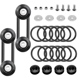 Syihah97 Syihah 761736047133 12 Pcs Bumper Quick Release Front Rear Fasteners R