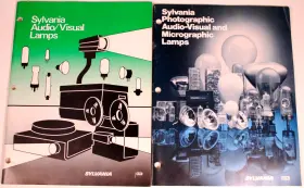 Av-149r2 Sylvania Photographic Audio-visual Micrographic Lamps Catalogs 1970s-80s Vintage