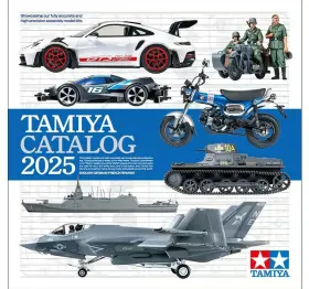 64457 Tamiya 2025 Catalog 4 Languages