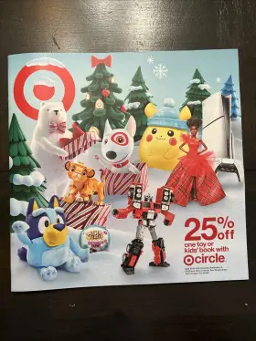 Two-2024 Target & Walmart Holiday Catalogs Targets Christmas Guide And Top Toys Free Ship #3