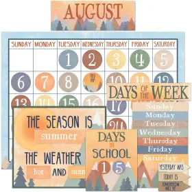 B0bpk3zt5g Teacher Created Resources Moving Mountains Calendar Bulletin Board Tcr9141