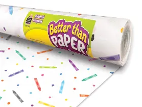 B0bpk4n5yt Teacher Created Resources Colorful Crayons Better Than Paper Bulletin Board Roll
