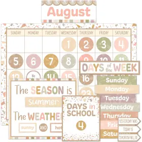 B0cn7hm6tc Teacher Created Resources Terrazzo Tones Calendar Bulletin Board Tcr7201