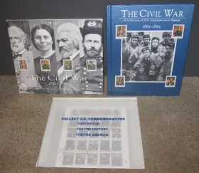 1861-1865-book Time Life Books 9191-5 A Collection Of U.s. Commemorative Stamps -the Civil War And